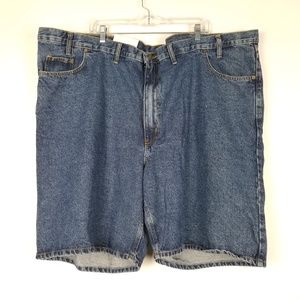 Full Blue Big Men's Jean‎ Shorts Size 52
